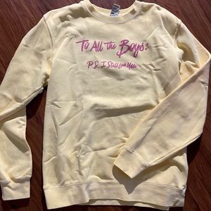 To All The Boys I’ve Loved Before Netflix Crewneck